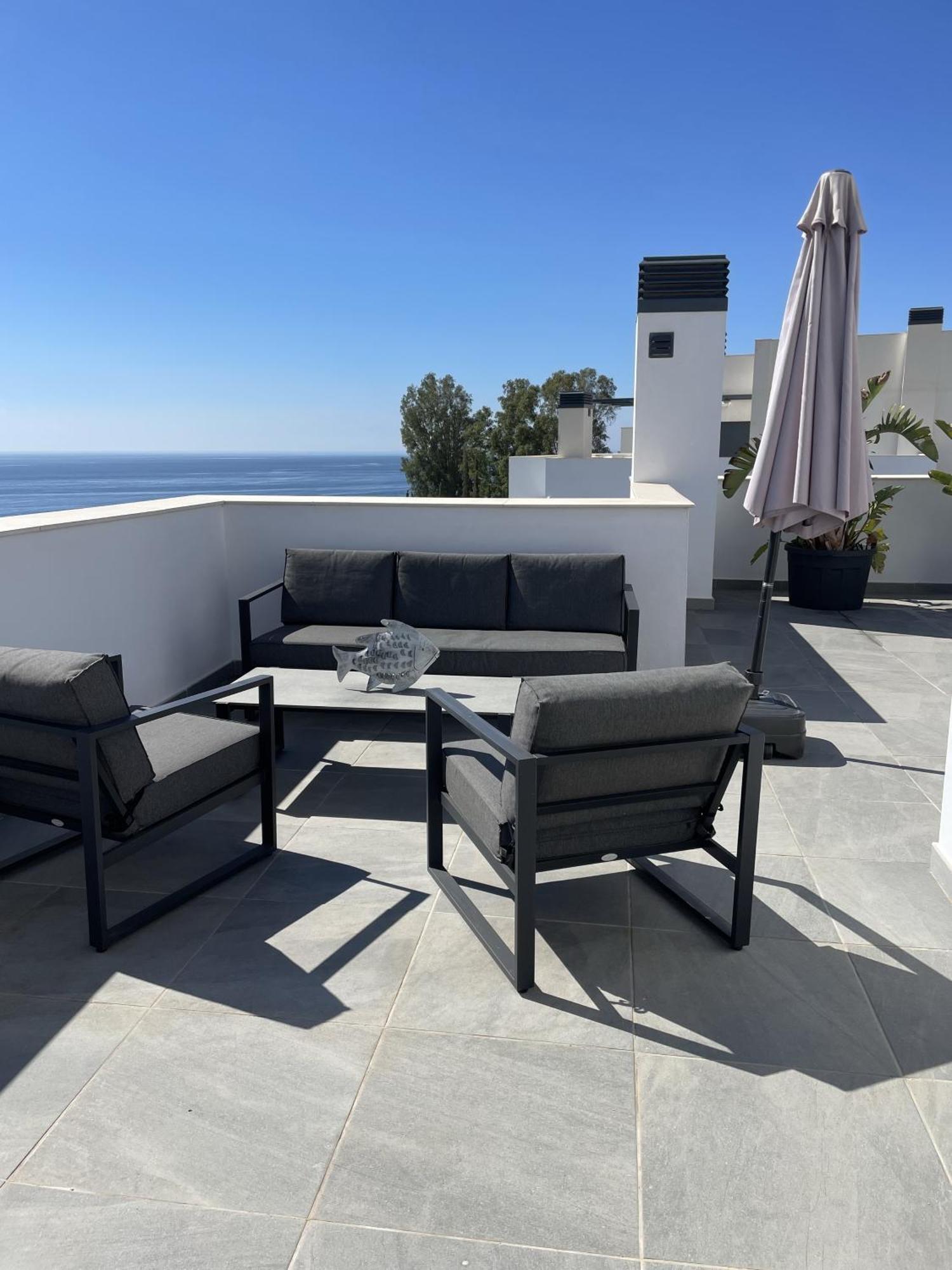 Sunny Penthouse Beach Apartment With Panoramic Views Almunecar Exterior foto