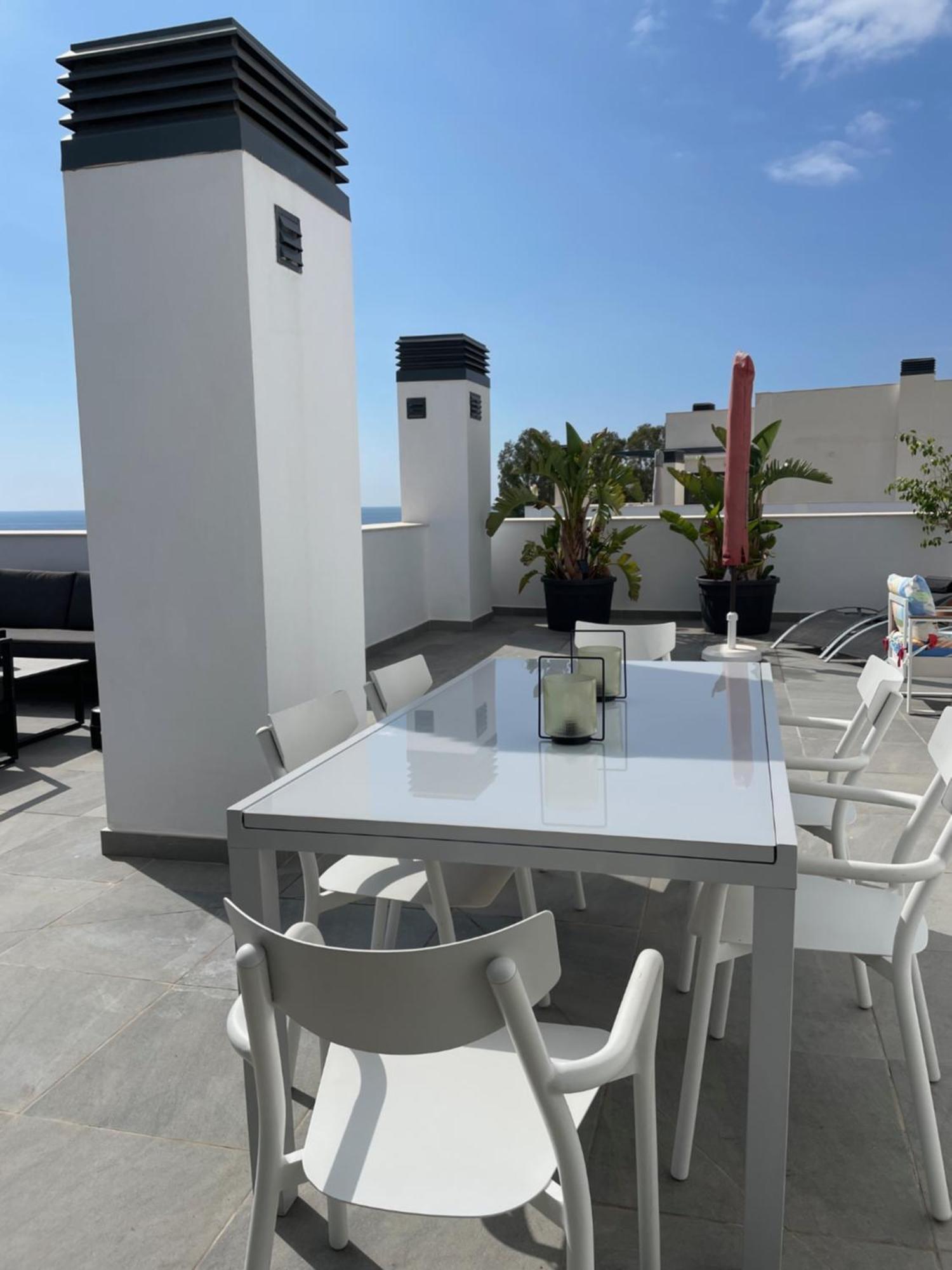 Sunny Penthouse Beach Apartment With Panoramic Views Almunecar Exterior foto