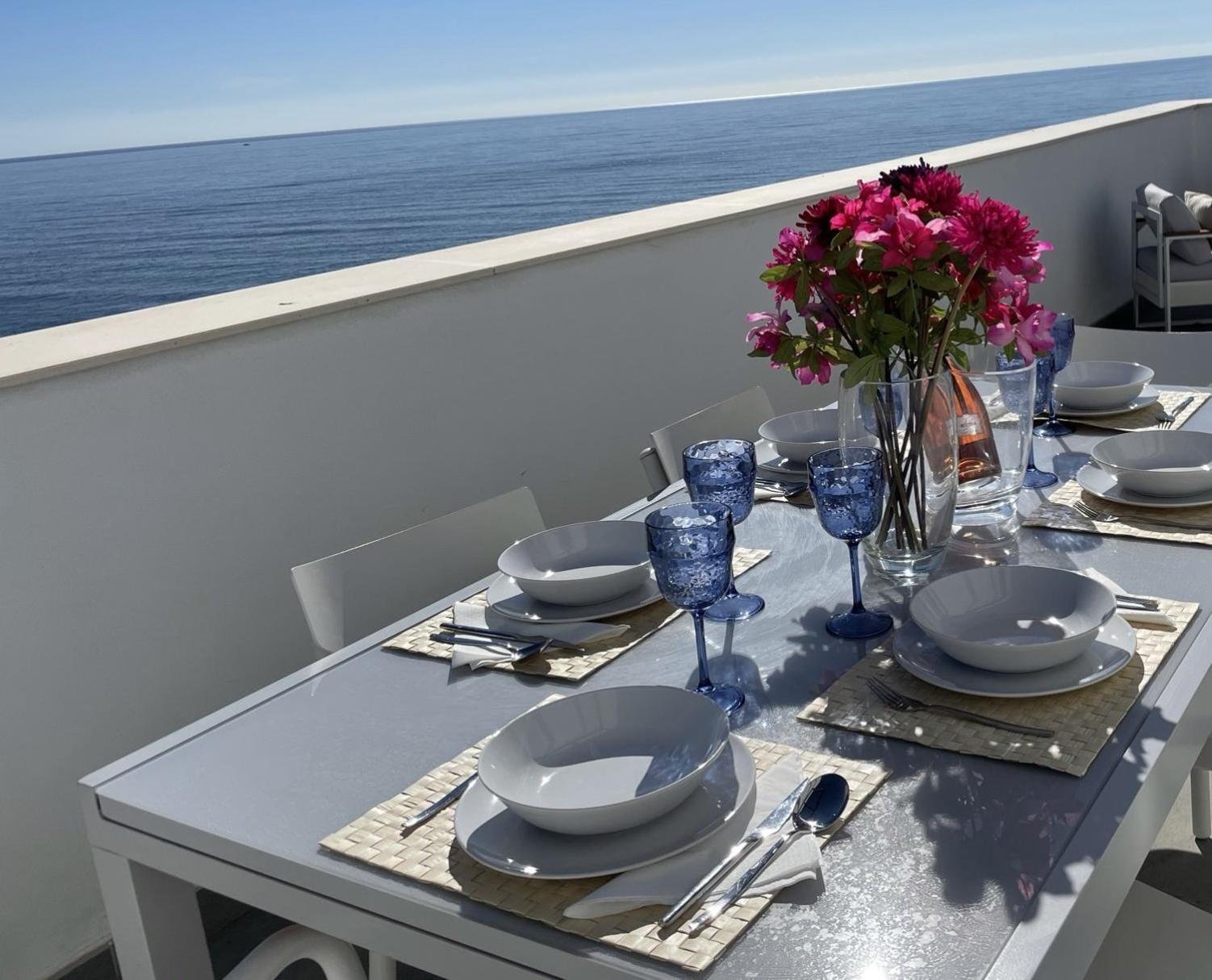 Sunny Penthouse Beach Apartment With Panoramic Views Almunecar Exterior foto